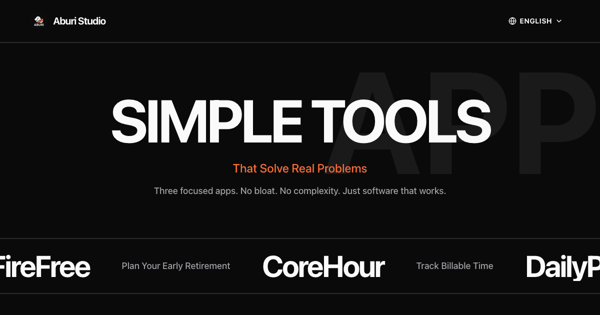 CoreHour - Time Management Tool